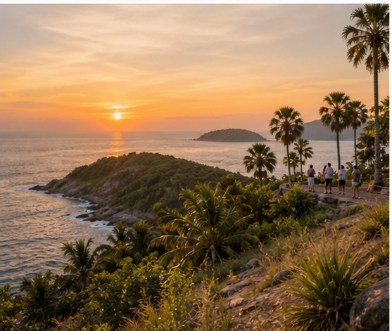 Phuket viewpoints by private van: a better way to see the coast.