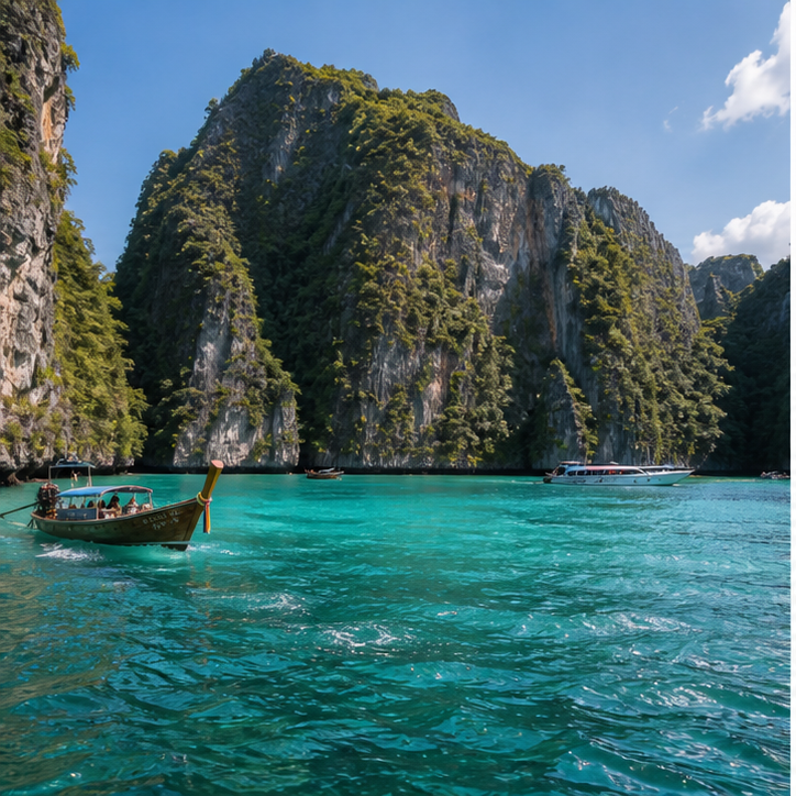 Hat Noppharat Thara-Mu Ko Phi Phi National Park: a better Krabi island day.