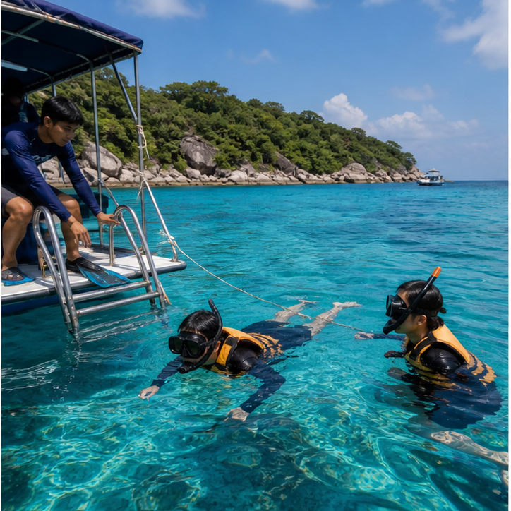 Similan Islands: how to plan the classic Andaman day properly. detail photo